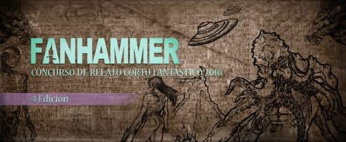 banner del concurso de relato corto fantastico Fanhammer