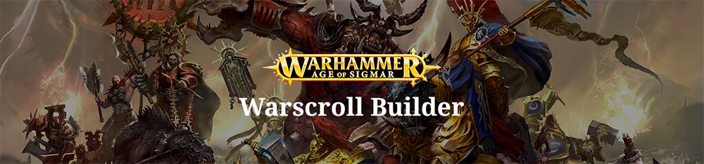 El Warscroll Builder para Age of Sigmar seguirá siendo una herramienta ...