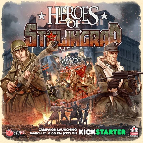Kickstarter Heroes of Stalingrad de Devil Pig La guerra llega a Stalingrado Fanhammer