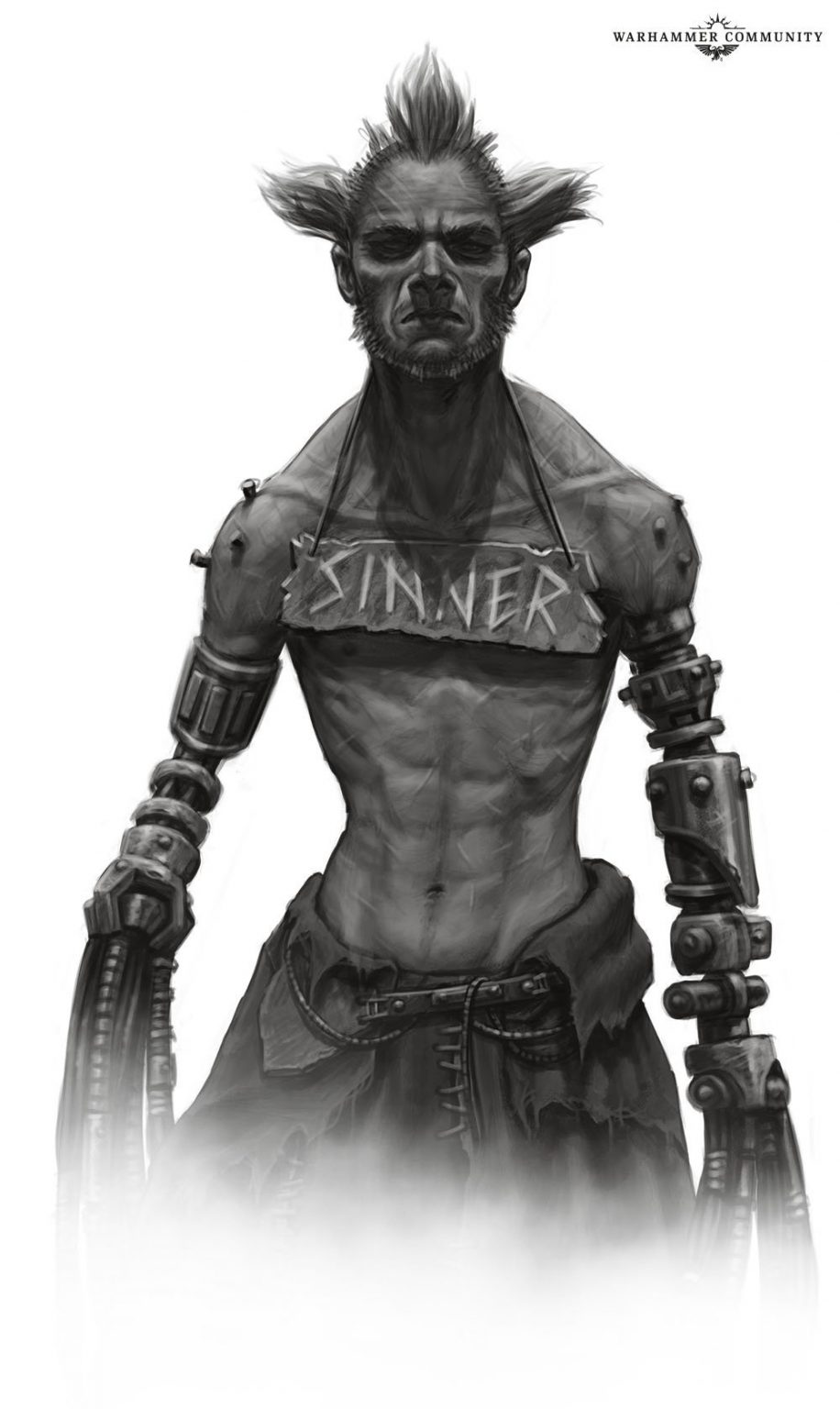 Oscuro Necromunda House of Faith y Redencionistas pronto Fanhammer