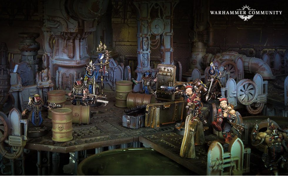 Oscuro Necromunda House of Faith y Redencionistas pronto Fanhammer