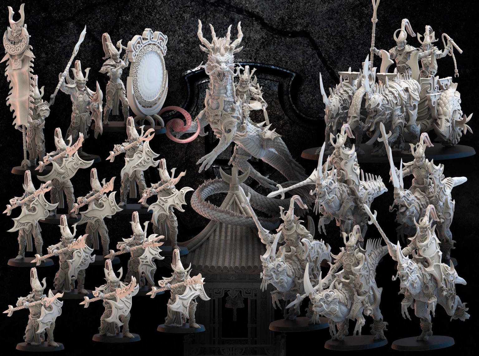 Lost Kingdom Miniatures nos presenta sus curiosos Elfos Oscuros Fanhammer