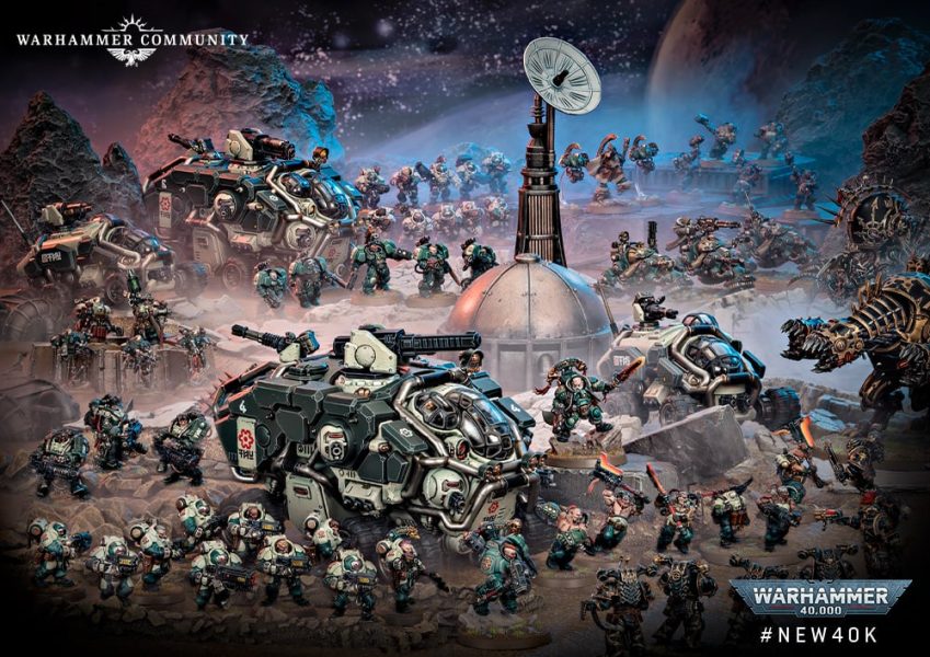 Warhammer 40,000 - Fortaleza De Tierra Hekaton Para Ligas De Votann, Miniaturas Sin Pintar Y Sin Montar, Vehículo De Apoyo Pesado