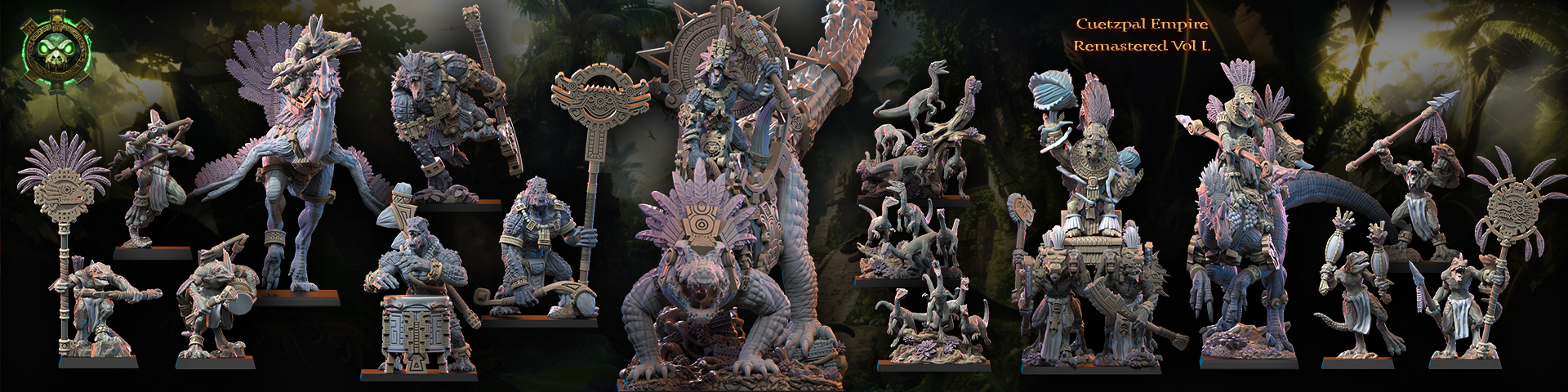 Avance Miniaturil – El mes de marzo de Lost Kingdom Miniatures nos trae Hombres Lagarto
