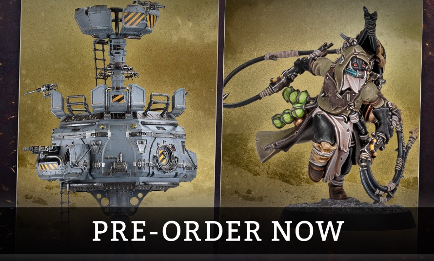Necromunda ya tiene nuevos modelos geniales y escenogradia en prepedido desde Games Workshop